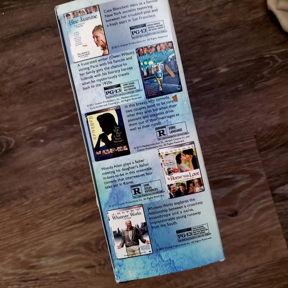 The Woody Allen Collection 5 DVD Box Set ~ Blue Jasmine ~ Midnight in Paris - Picture 3 of 4